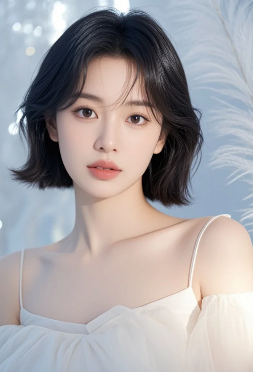 真正的美女，连影子都带着氛围感