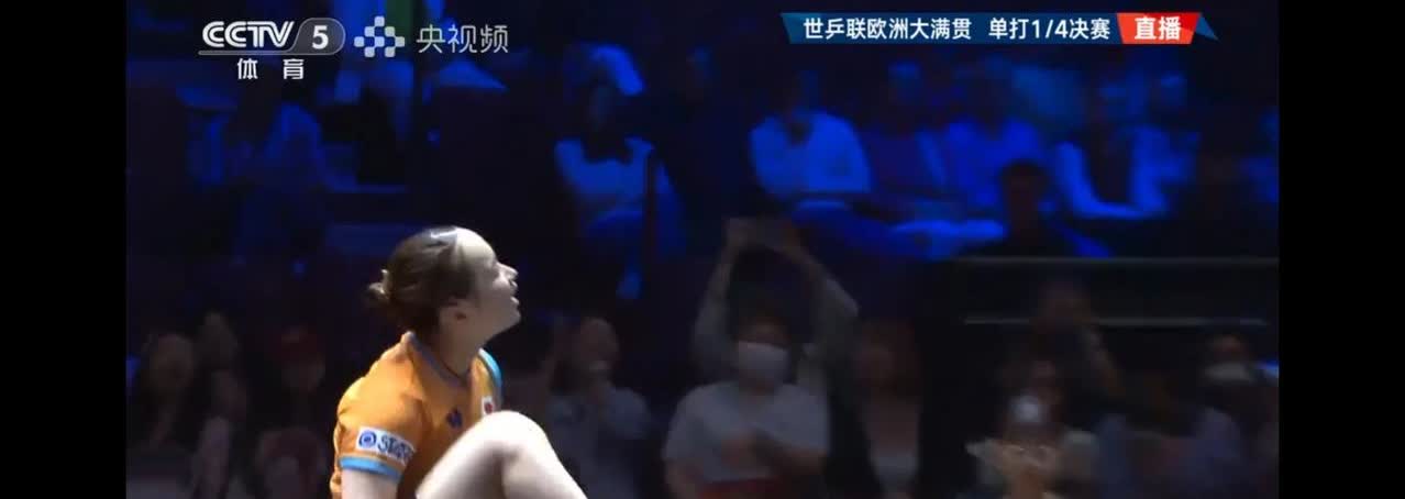 瑞典大满贯赛孙颖莎4:1战胜日本伊藤美诚晋级女单四强，孙颖莎也是对伊藤美诚13胜