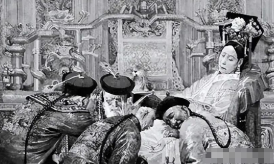 1908年，慈禧临死前一刻，太监看她马上不行了，赶紧给她喝了一碗海龟汤，吊着最后