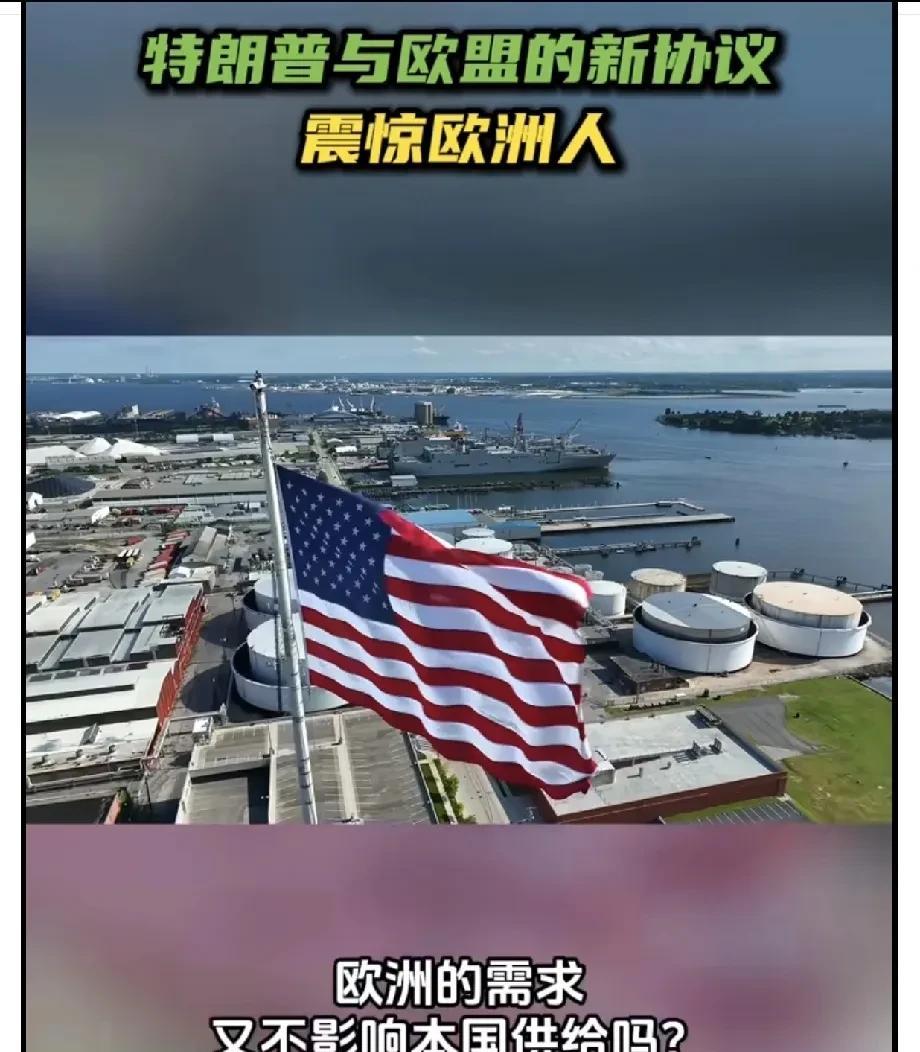 “彻底投降和惨败”：特朗普与欧盟的新贸易协议震惊了欧洲人
美国总统特朗普主导的对