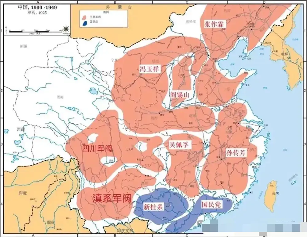 民国各大军阀混战史！！！