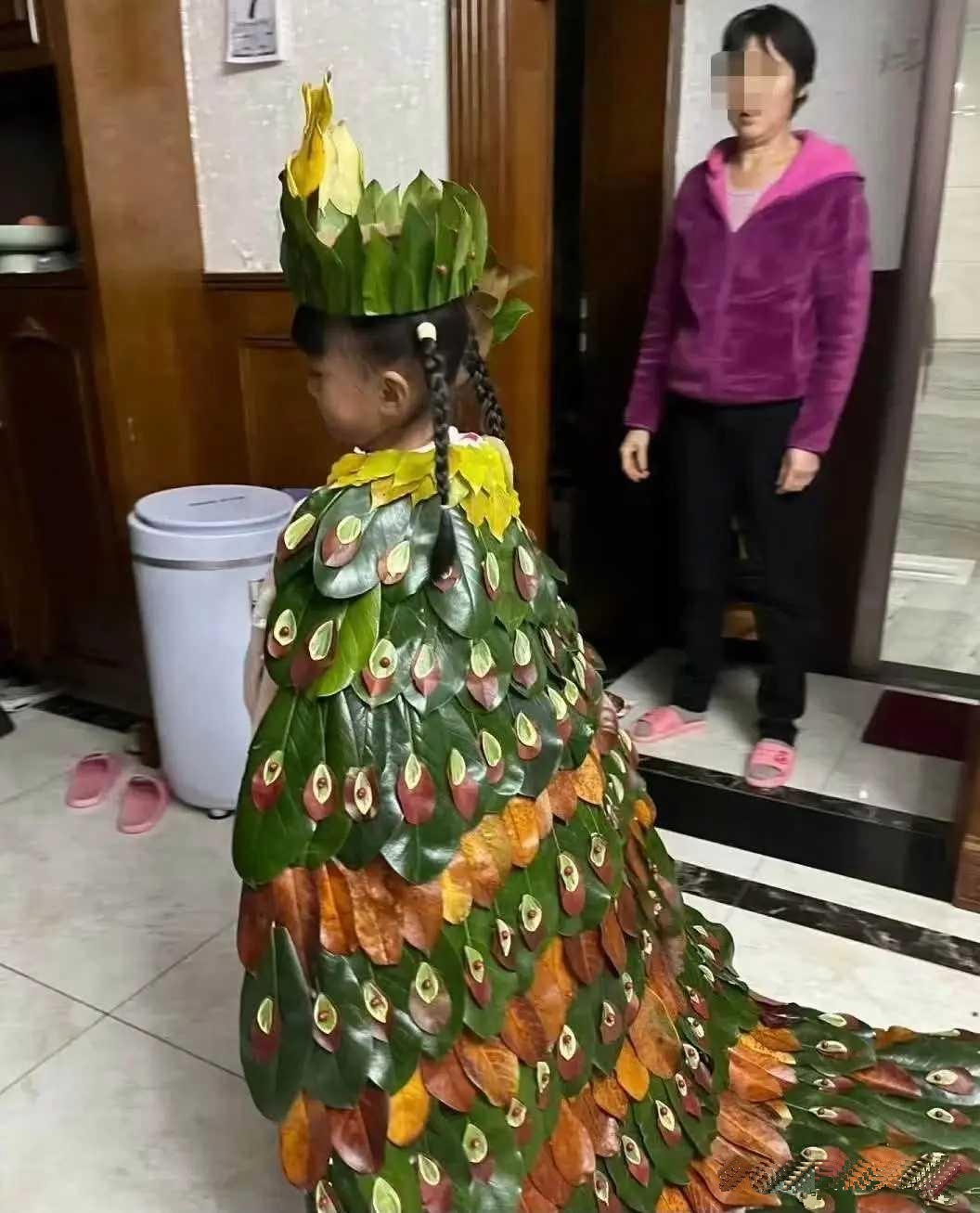 幼儿园手工课，我们这创意能拿第几名？