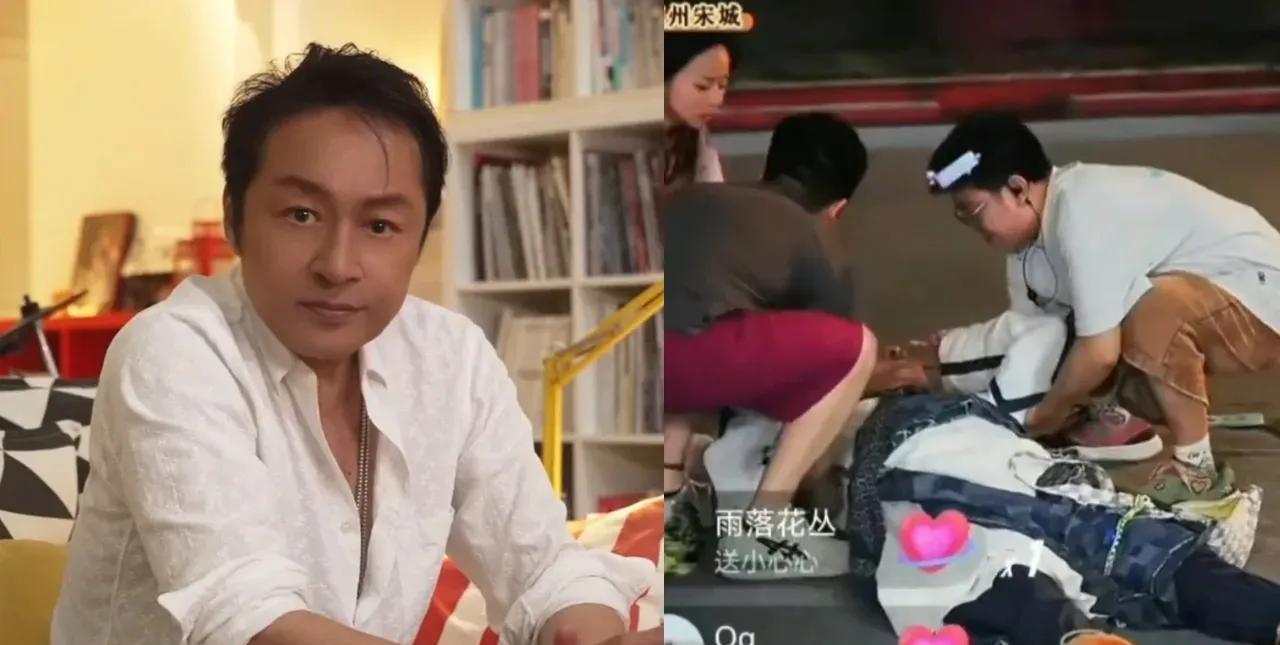 63岁马景涛直播晕倒后回应：铁汉也扛不住了
以前看马景涛演琼瑶剧，咆哮起来中气十