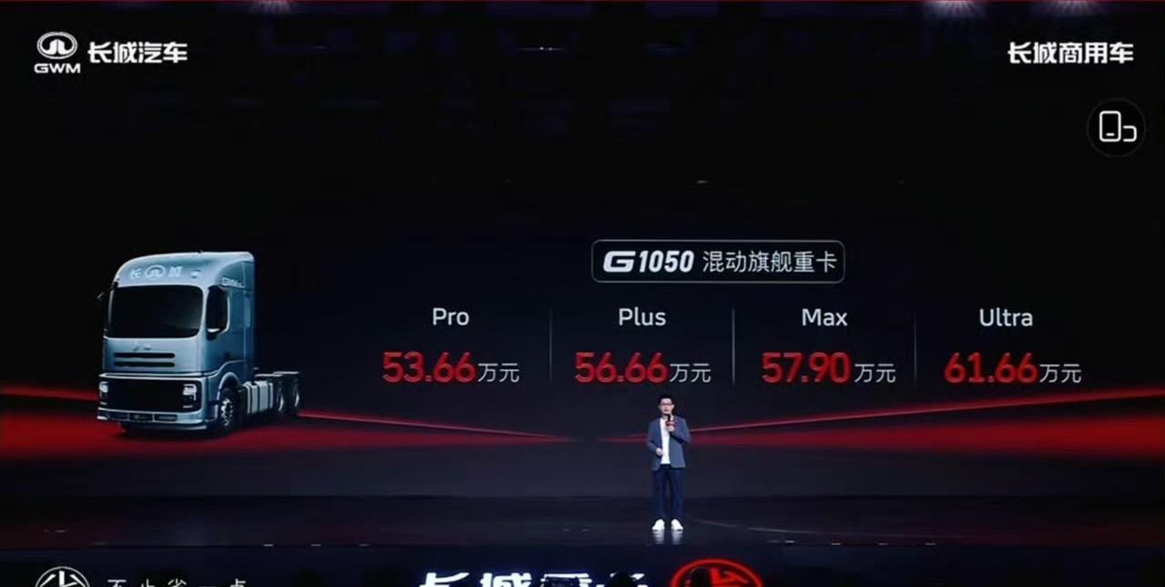 #长城Hi4-G##长城混动重卡##长城商用车##不止省一点##长城重卡上市发布