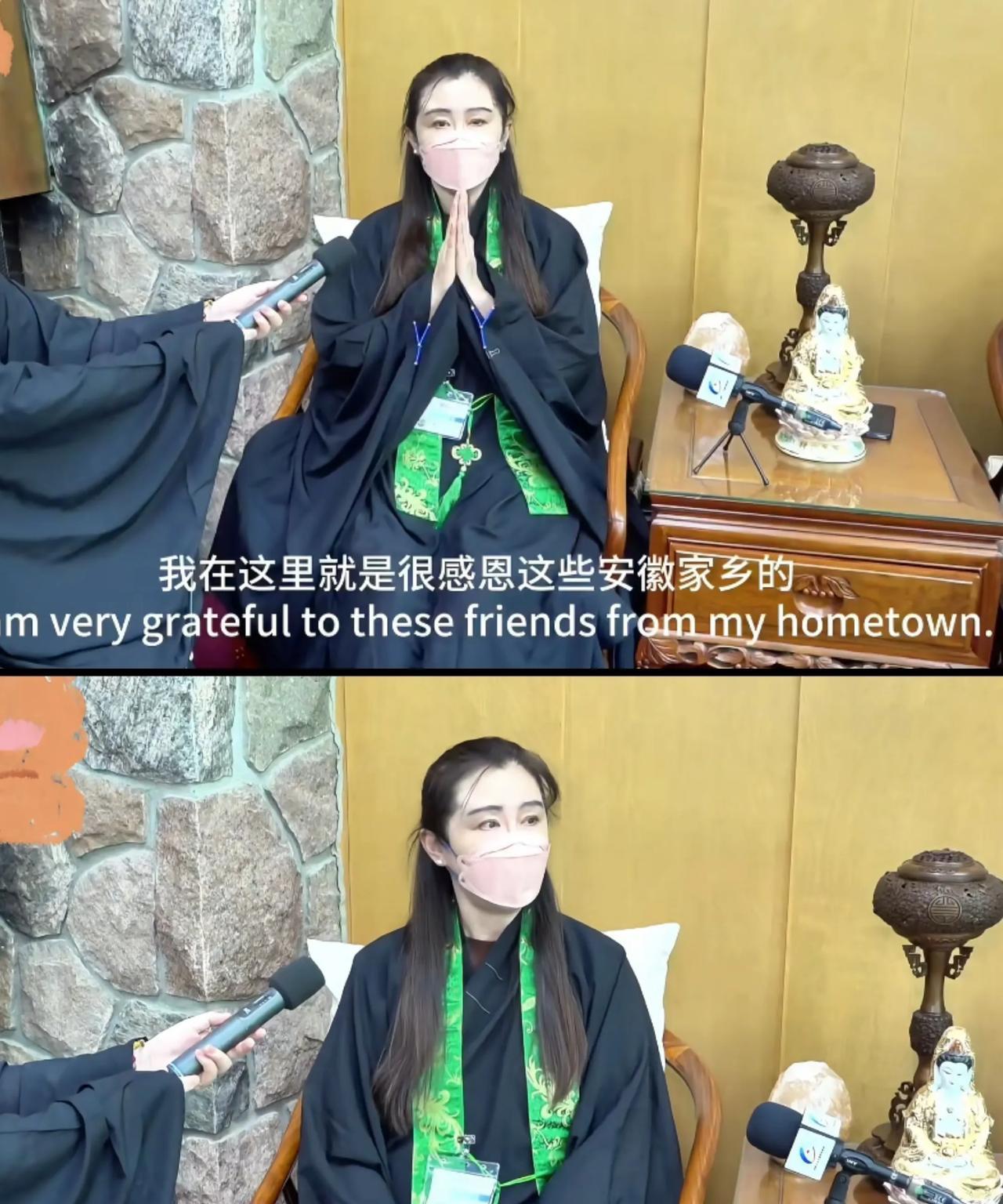 王祖贤记忆觉醒， 讲述年轻时在安徽老家修建补路的原因。
她说：“那时候跟爷爷回安