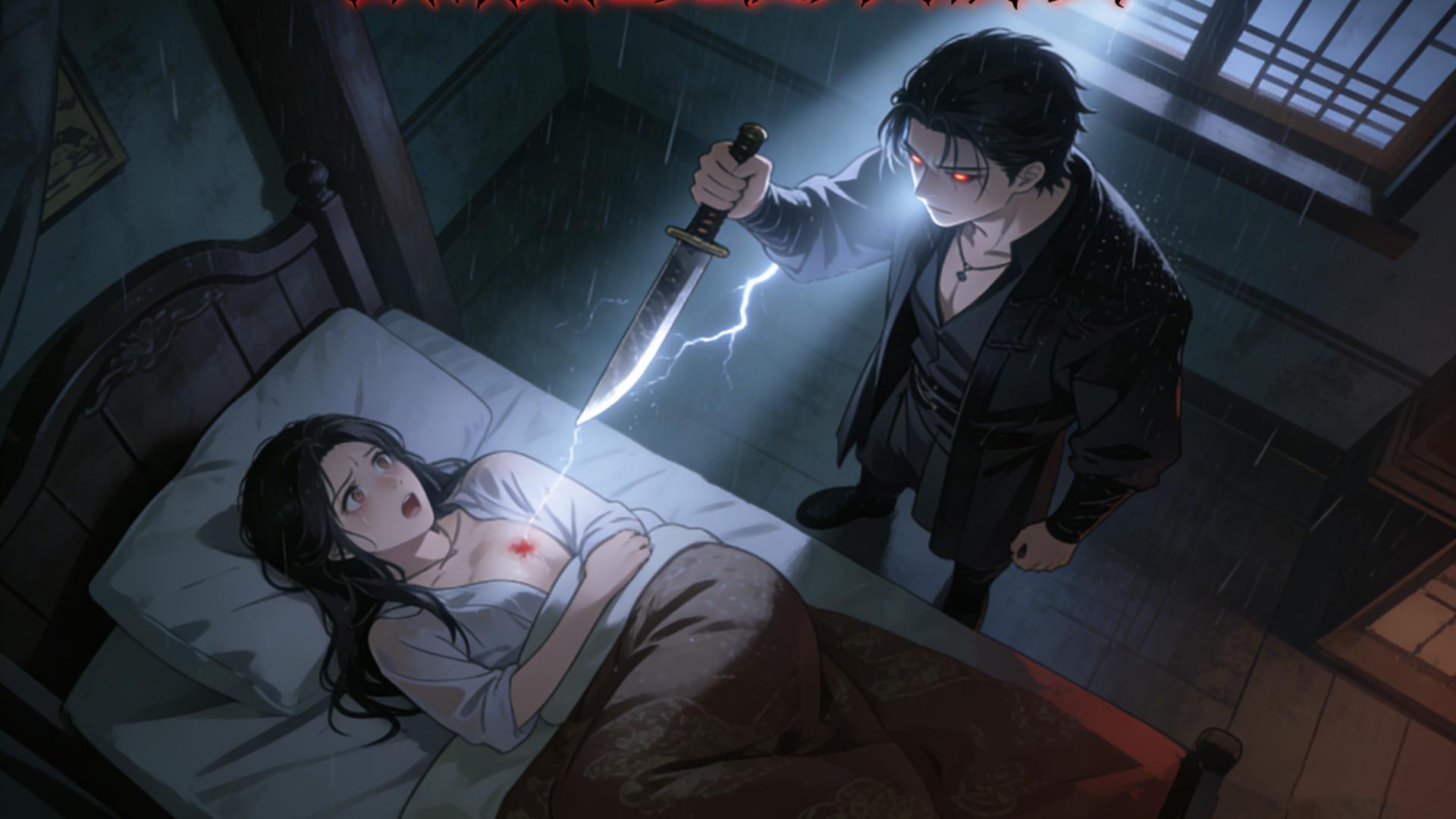 眼盲夫君深夜摸骨，雷雨夜他竟提刀站床头