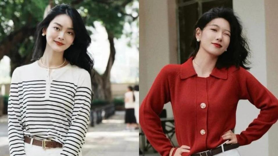四五十岁女人：建议你穿“白裤子”这样配上衣，舒适日常还减龄