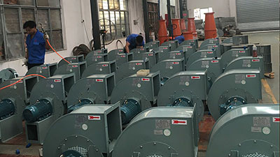 水泥厂风机壳体腐蚀严重用耐磨修补剂可以修复吗