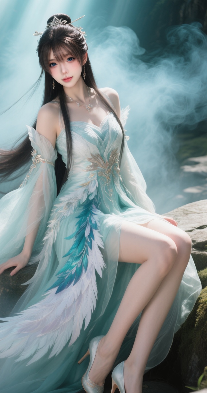 人间妲己魅众生，眼波流转摄心魄