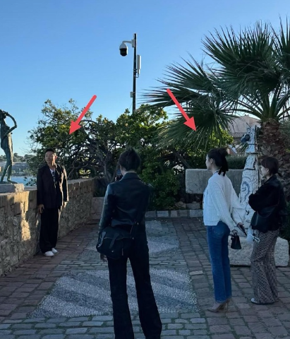 汪小菲和老婆马筱梅在法国街头被偶遇，夫妻俩看起来好恩爱，婚姻真的太幸福了 ​​​
