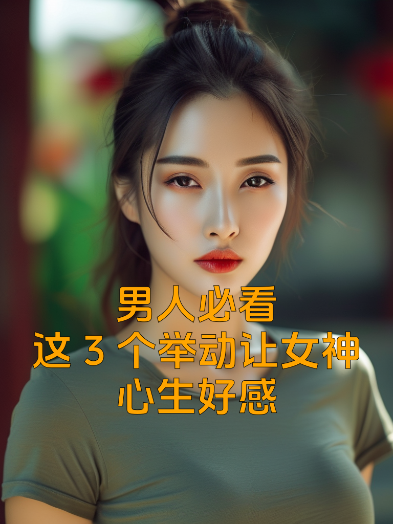 男人必看：这3个举动让女神心生好感