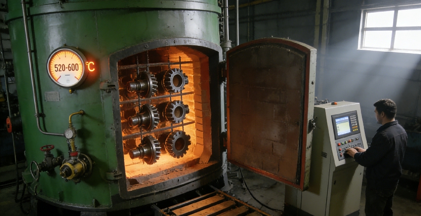 工程机械销轴软氮化：低变形高耐磨双突破