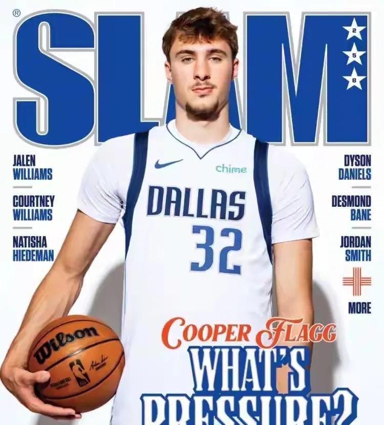 独行侠状元郎弗拉格真是集万千宠爱于一身！今天著名的篮球杂志SLAM更新社媒，晒出