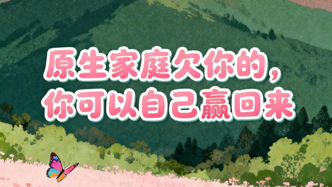 原生家庭欠你的，你可以自己赢回来