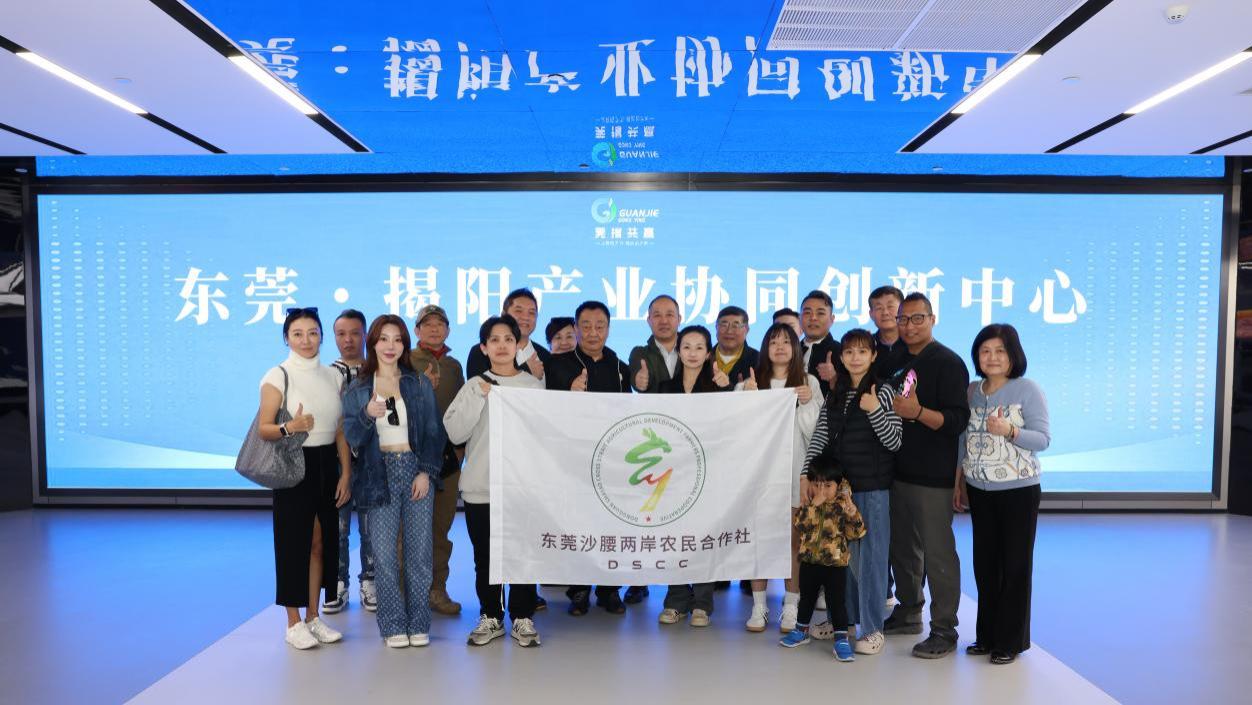 荃胜集团率台商及青农代表团到访 共探莞揭合作新机遇
