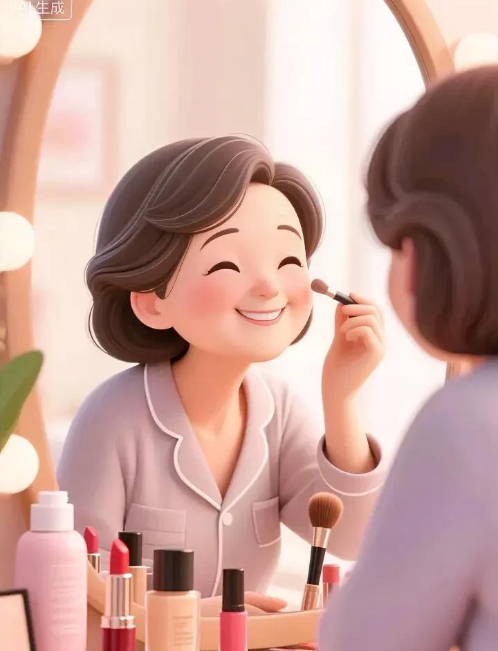 一个人学好要三年，
学坏才三天呢。
“天天的，
都黄脸婆了，
还描眉挂粉的，
你