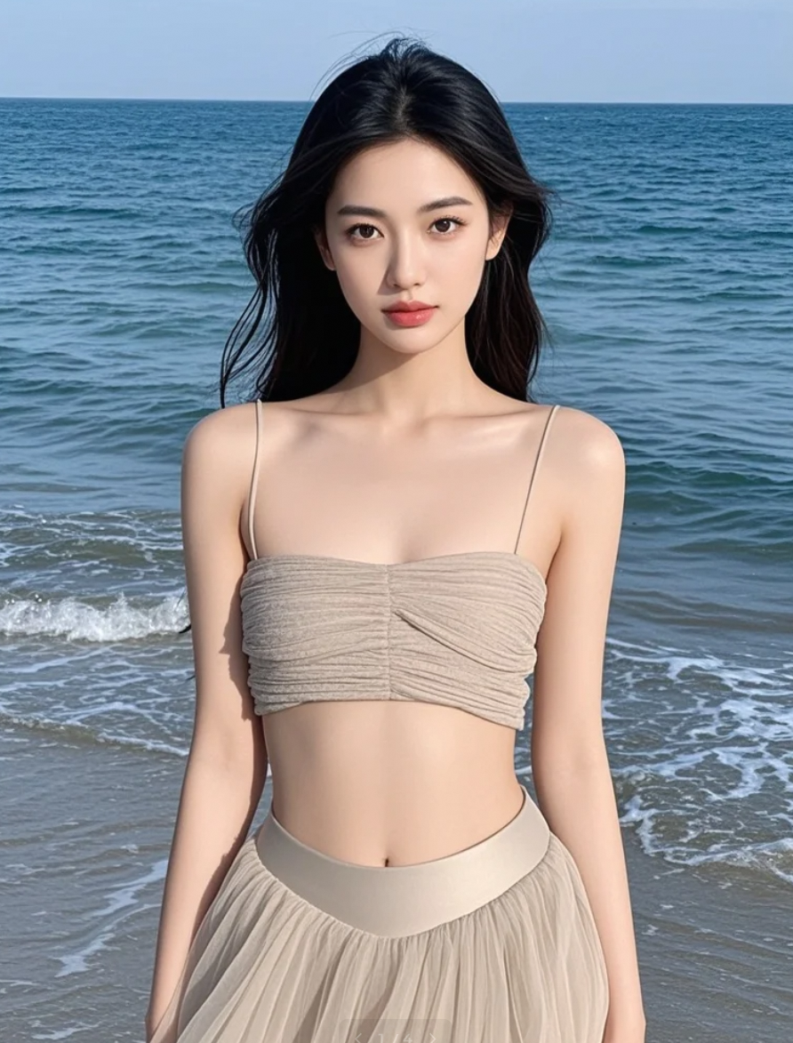 脚步停在潮水边，时间也慢了下来。