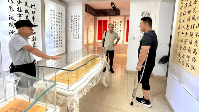“十年芭蕉展青蓝，九旬老农頌汉安”农民书法家周华扬作品展