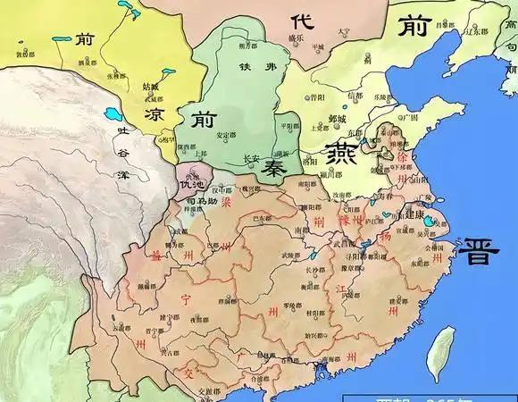 东晋虽然很烂，但是风骨方面，却是一点也不差。
三次被侵掠至江，又三次反攻过河。被
