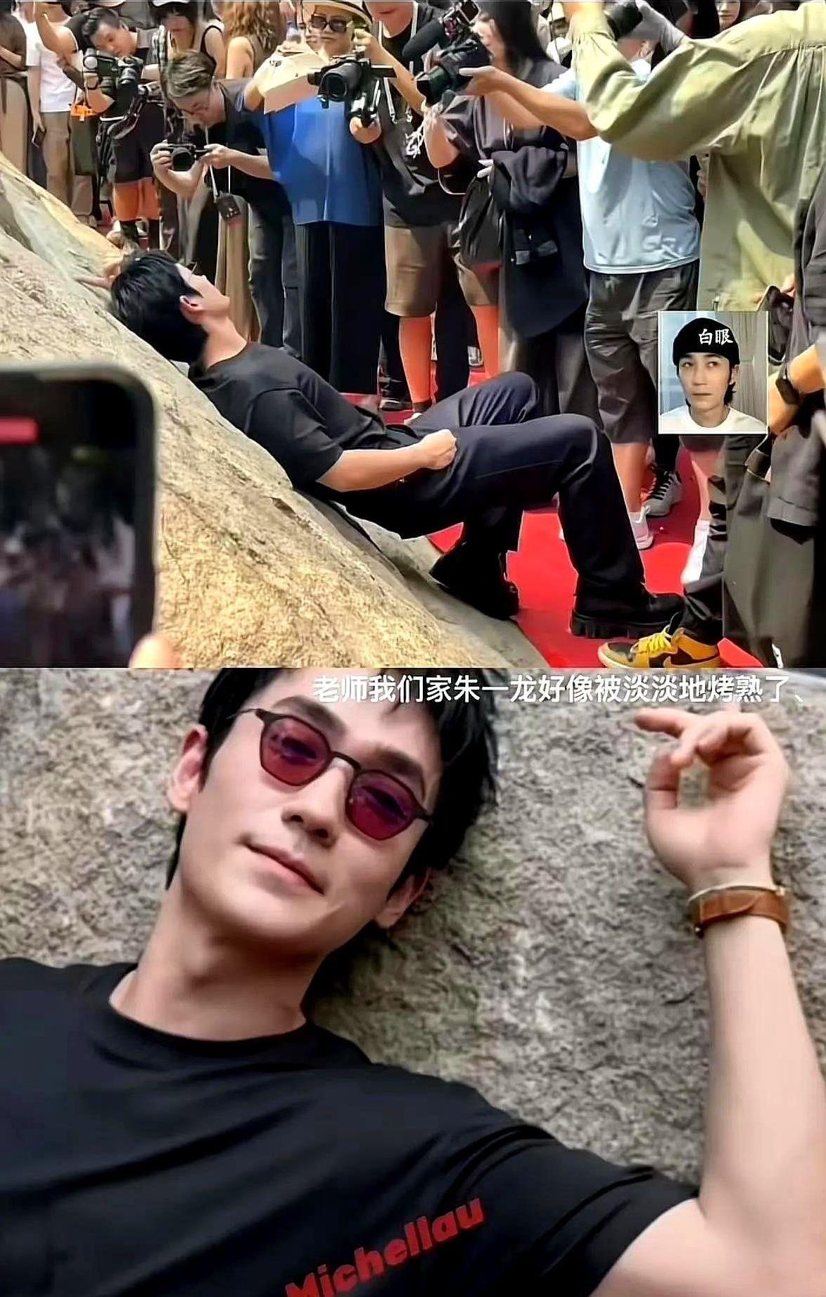终于明白，明星不是什么人都能当的。
看到这张照片我才知道，朱一龙不但演技好，颜值