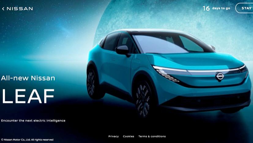 全新日产Leaf将在6月18日首发！