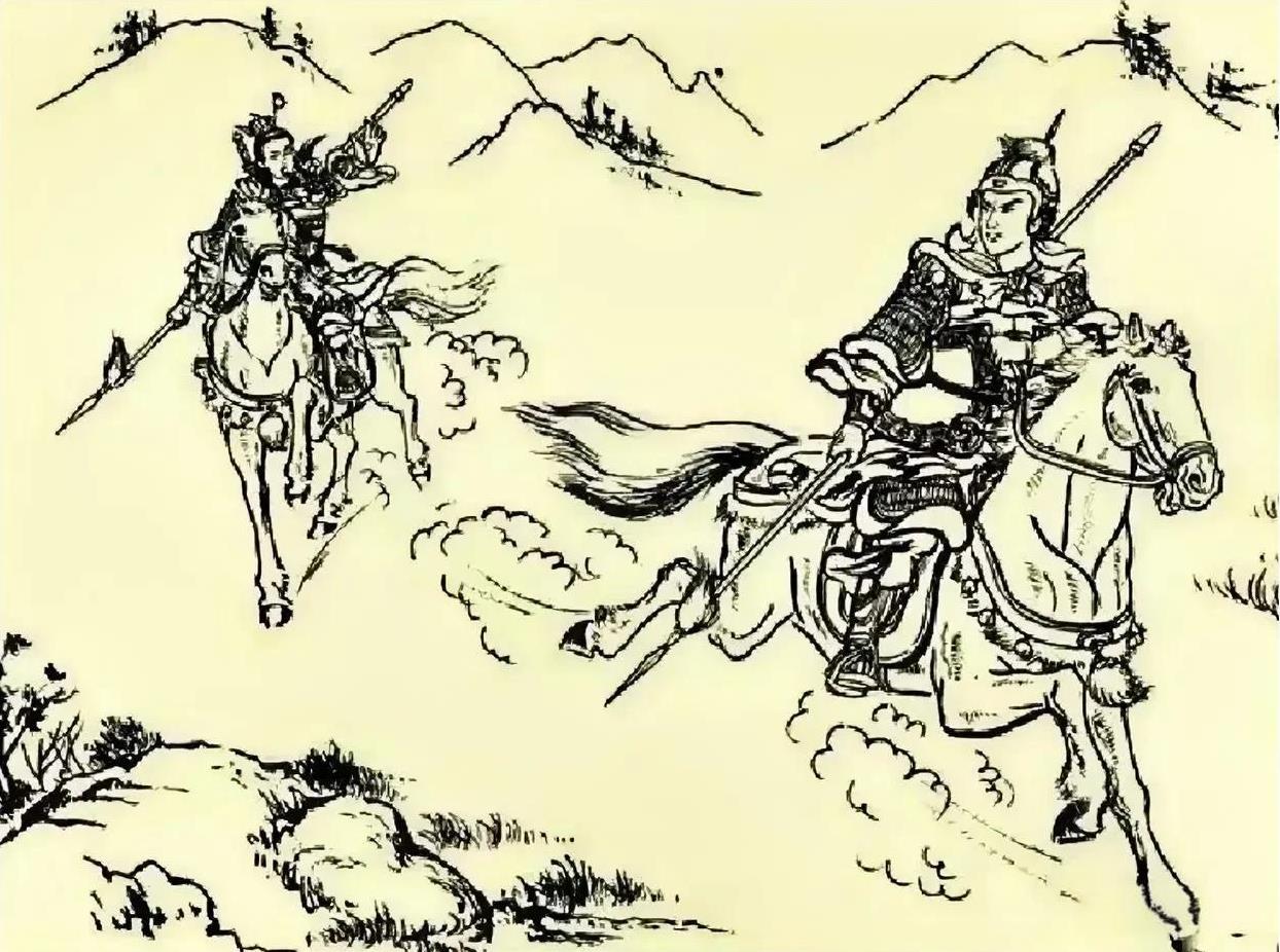 只因杨继业被潘仁美陷害，责打四十军棍，皮开肉绽，拨五百老弱残兵去战韩延寿，被韩昌