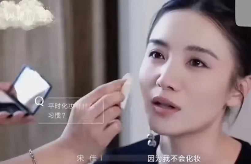宋佳脱口而出的一句话，
打了多少医美女星的脸。
宋佳说我平时不化妆，
完全素颜因