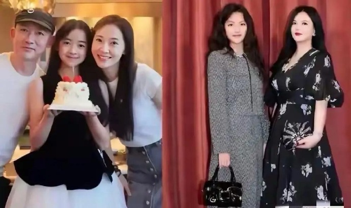 直到看到聂远女儿和李湘女儿同框，能看得出气质根本不是用钱打扮出来的 ​​​