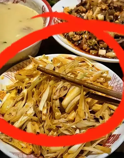 在重庆吃到个神菜，直接把我香懵了！这菜叫啥名我一时想不起，就记得咬一口“咔嚓”脆