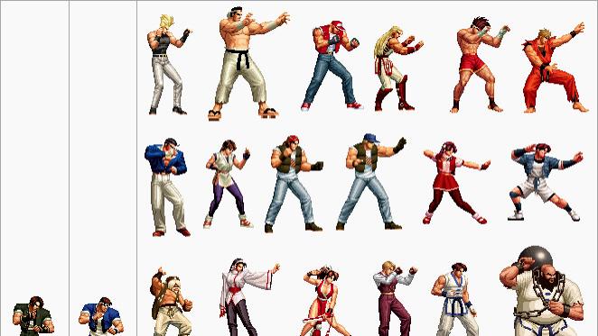 《拳皇97》全背景AI高清晰重置 大蛇祭坛的压迫感简直和地狱一样