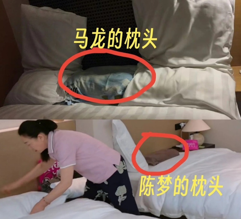 马龙和陈梦行李箱里永远塞着旧枕头这事儿，简直把运动员的睡眠焦虑演活了。陈梦录综艺