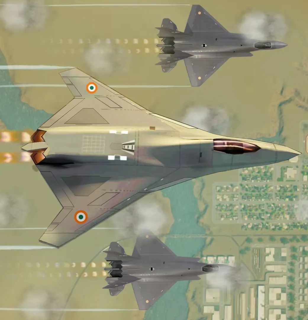 惊掉下巴！印度五代机和六代机同时亮相，如此壮举堪称世界奇迹。但是仔细品品，似曾相