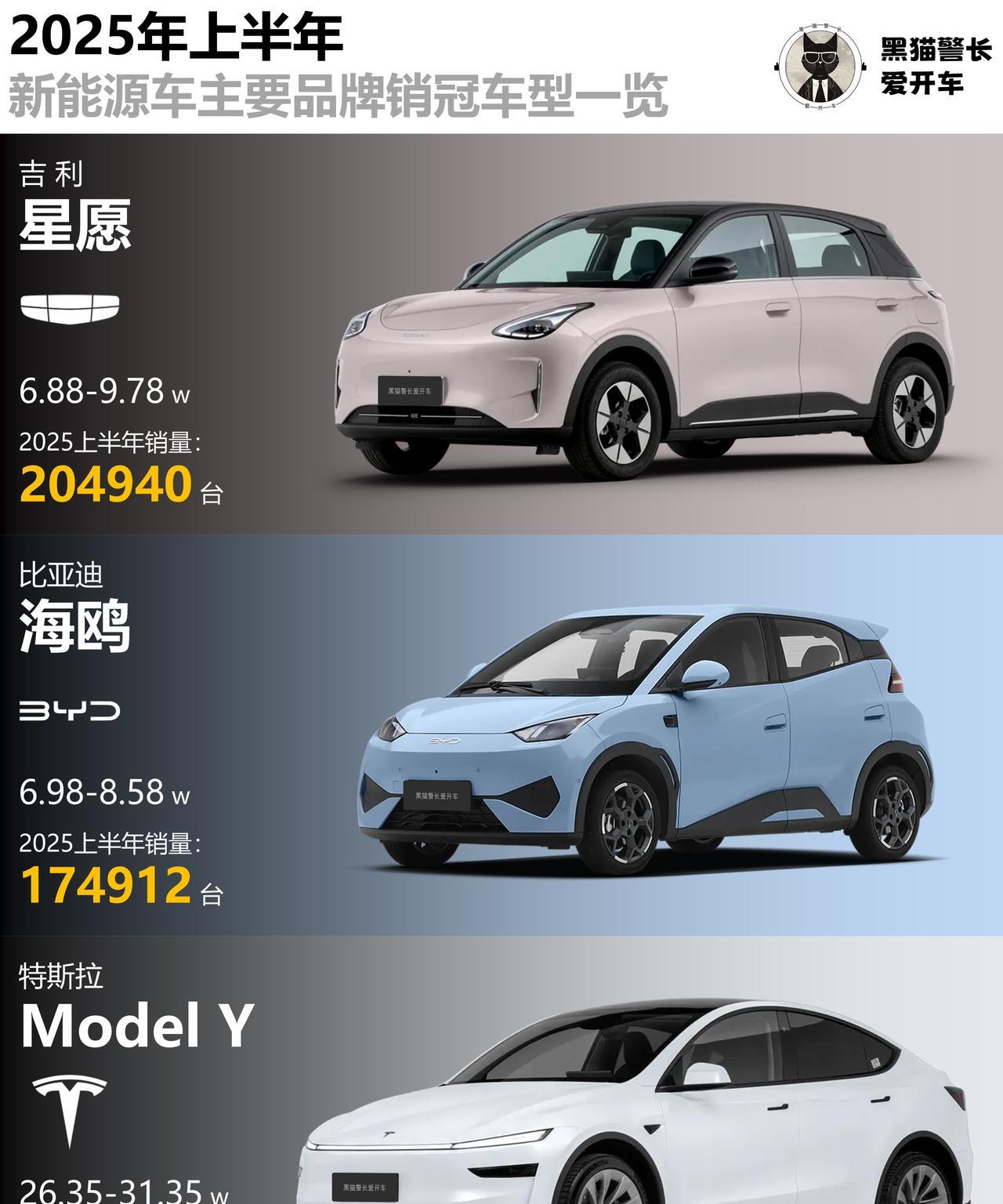 各家新能源车品牌
*数据来源：乘联分会、中汽协【来自懂车帝车友圈】