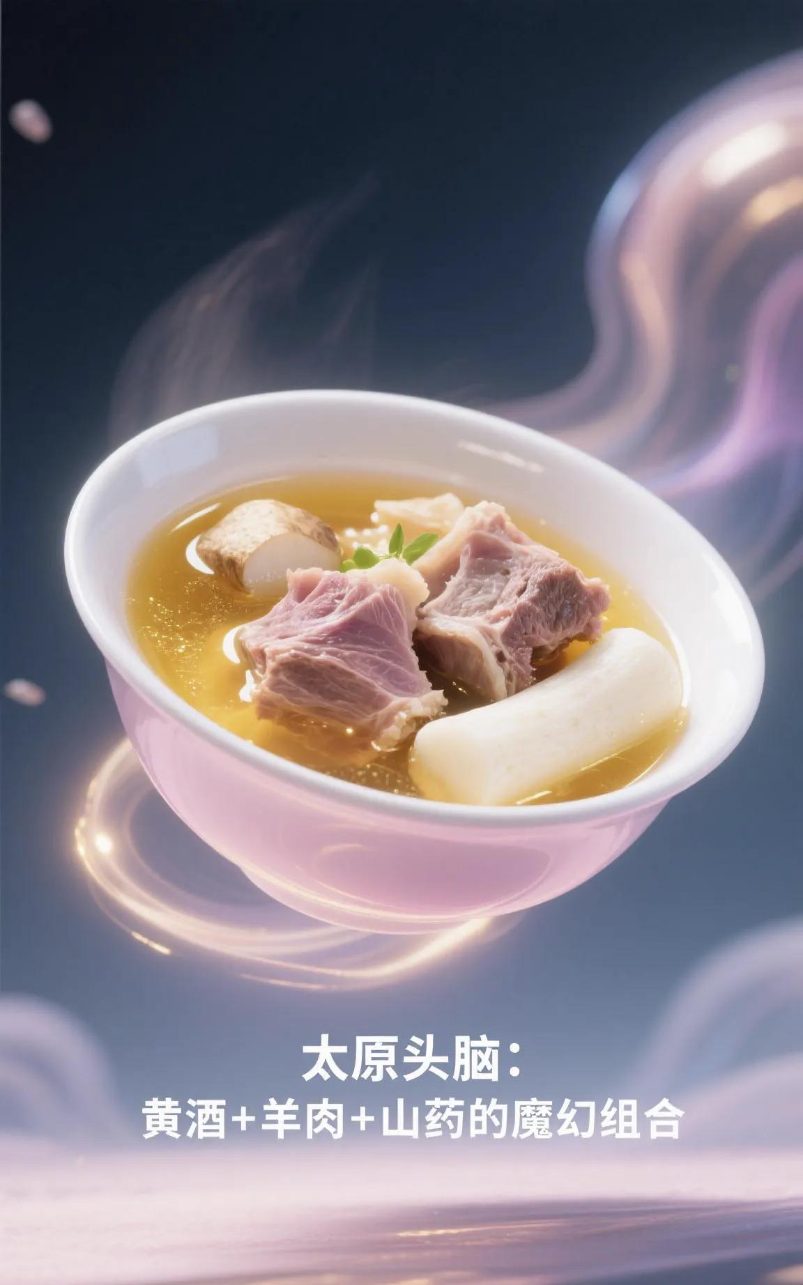 一、晨光未现先举杯：一碗药膳中的家国山河
凌晨五点的太原街头，清和元门前的纸灯笼