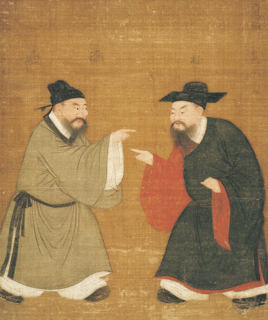 王羲之一直看不起某官员王述，没想到他的声望却越来越高；
搞得王羲之极为不爽；
王