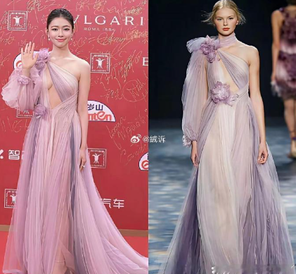 高定礼服，千万别自己乱动。​​​