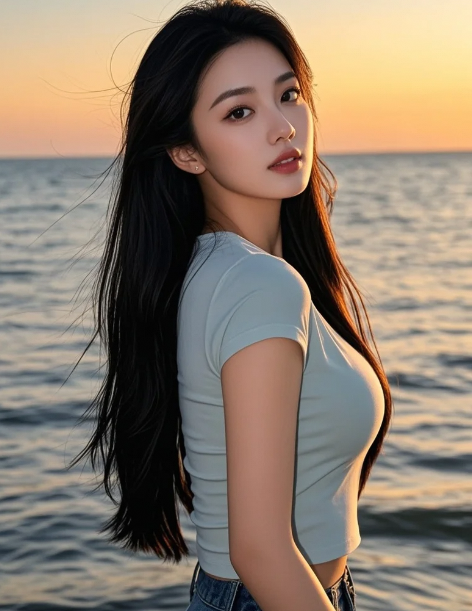简单如T恤，也能成为海边最美的风景