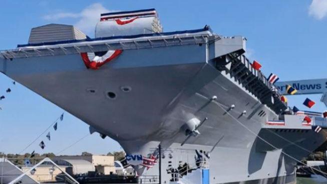 号称全球最先进航母，战力为辽宁舰6倍，如今美国却彻底笑不出
