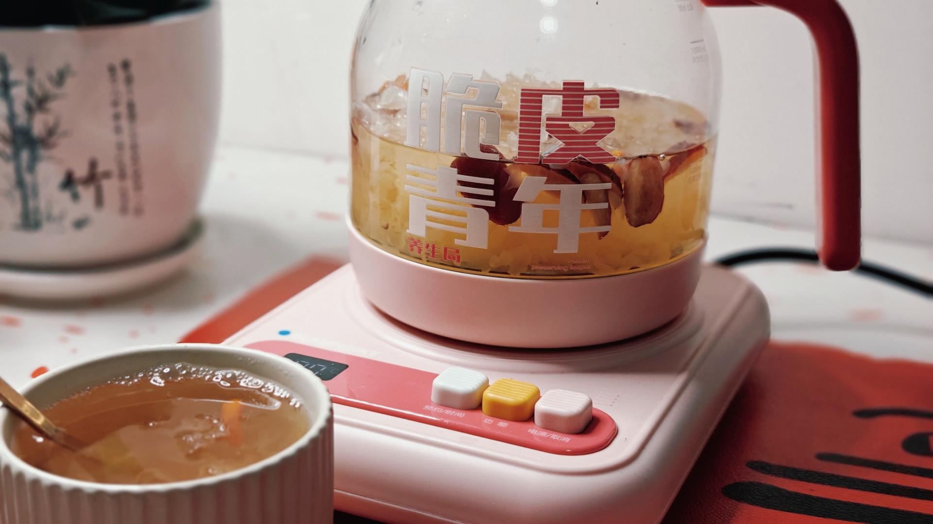 打工人天选，让人一眼就心动的蓝宝ok泡养生壶