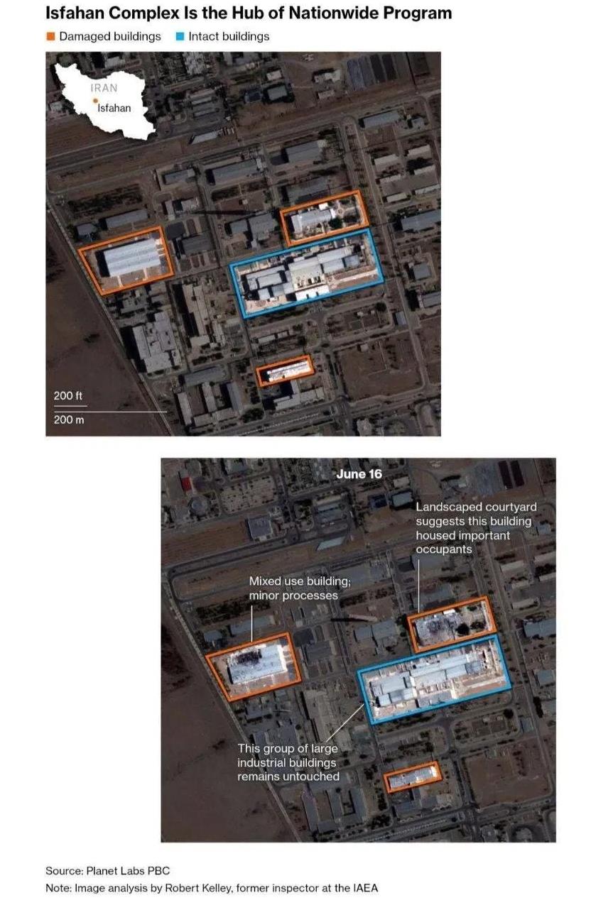 #伊朗在建重水反应堆遭以军袭击#
彭博社：目前以色列对伊朗核设施的袭击仅造成有限