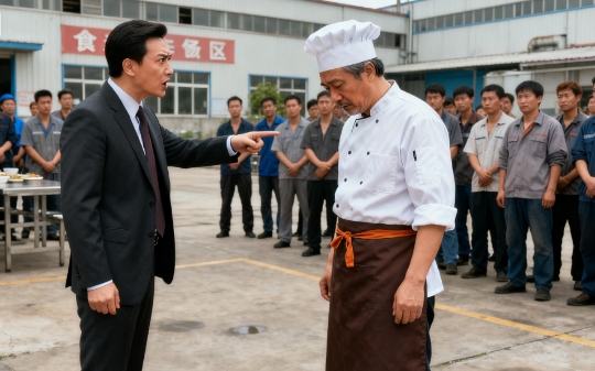 工厂辞退食堂大厨，十天后全厂停工！老板低头请求：张师傅，求您回来...