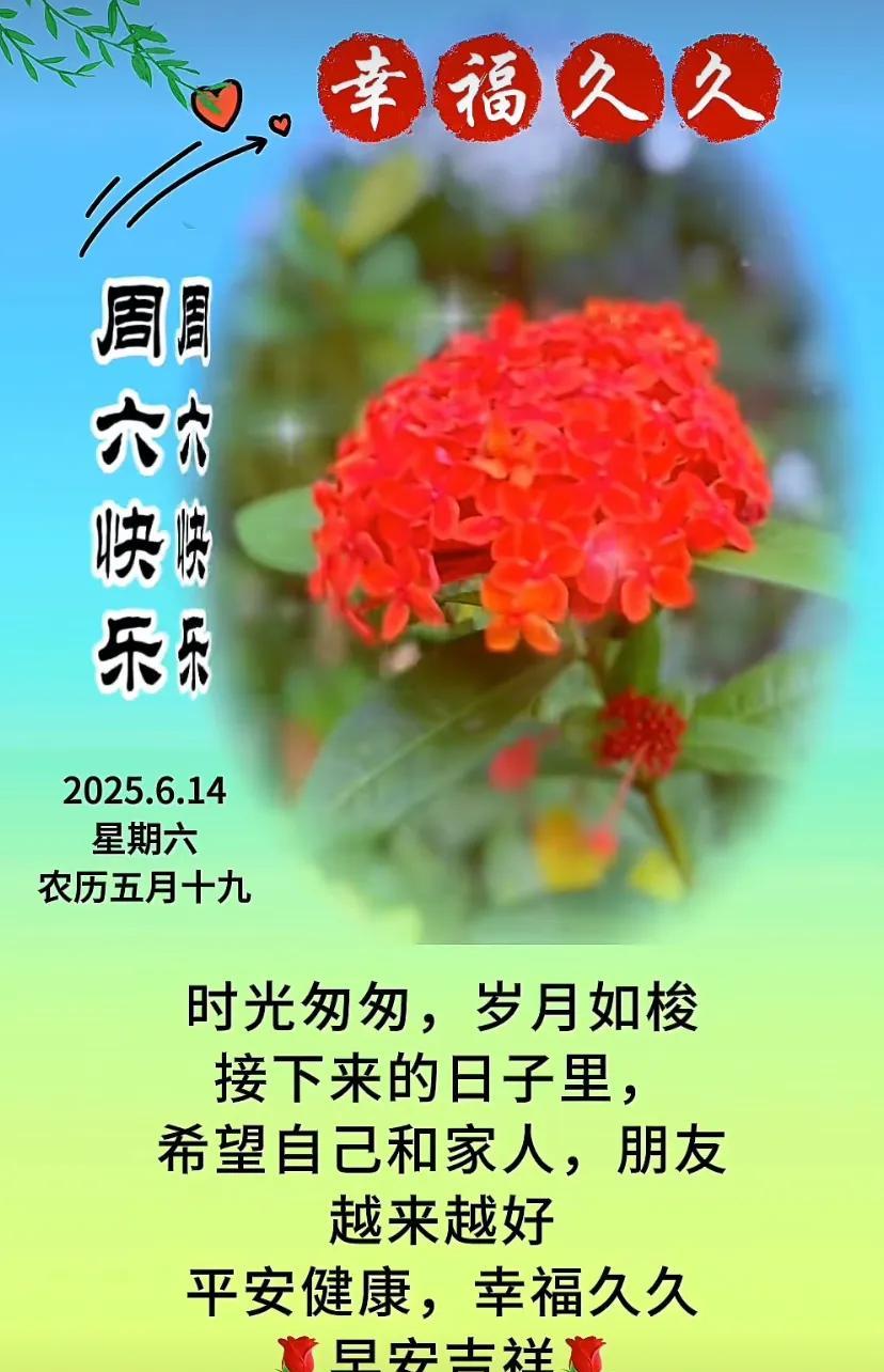 春光明媚，周六快乐，祝你健康平安！
#全家健康好心情# #平安健康福运来# 
#