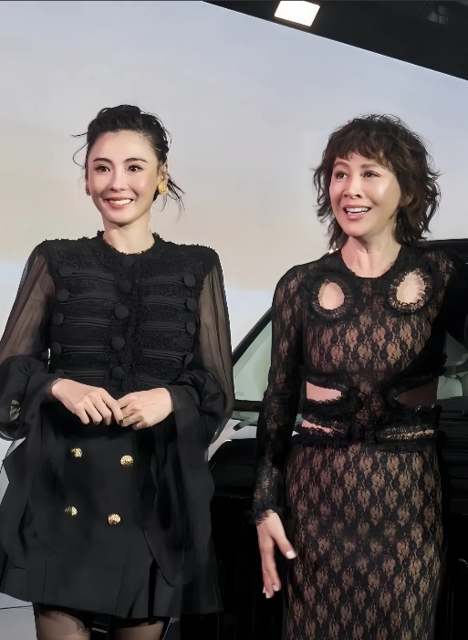 刘嘉玲这下真的后槽牙都要咬碎了！
精心打扮出席活动无人问津就算了，
直到与张柏芝