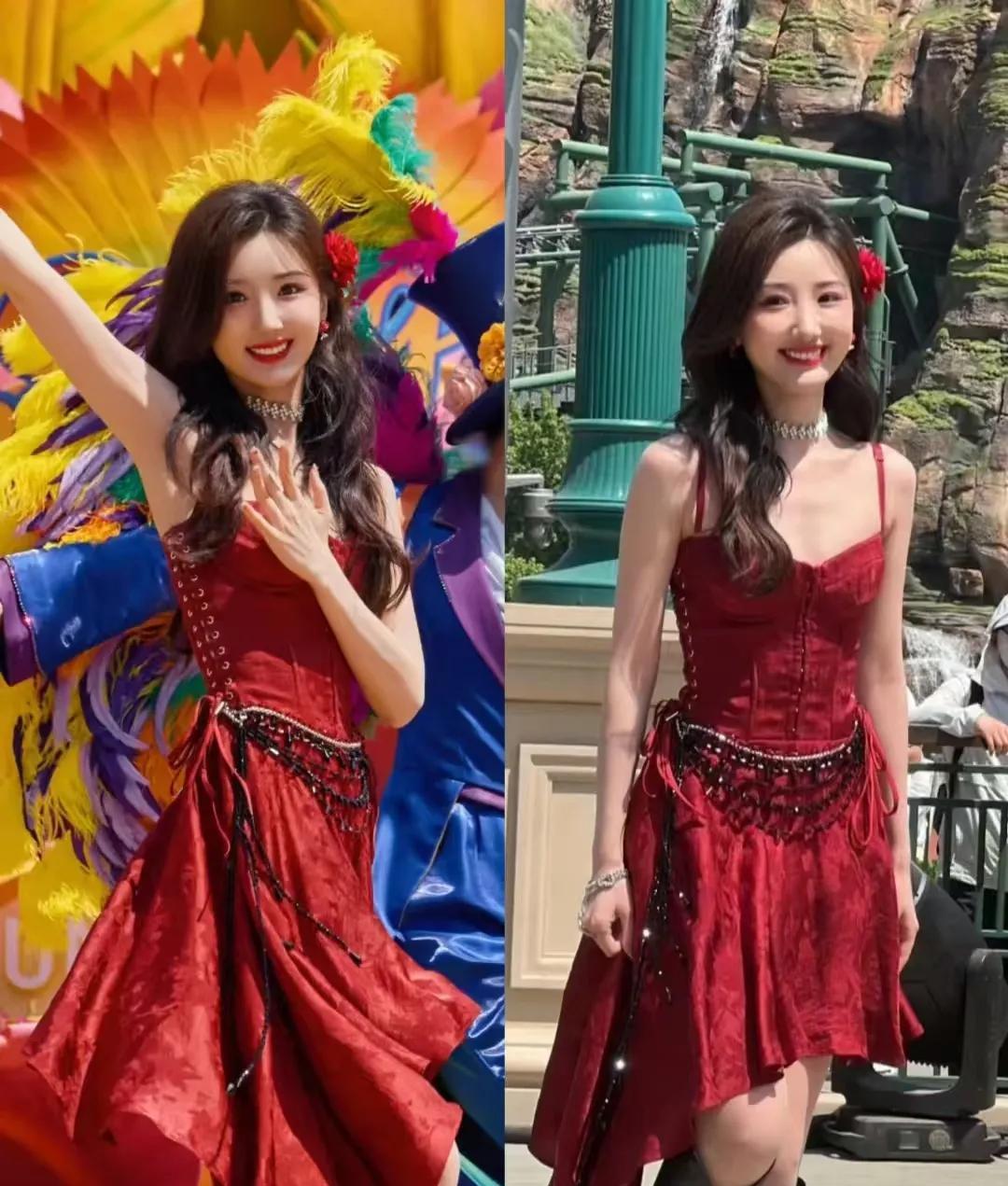 大家都看过毛晓彤在环球影城跳舞了吧，
其实这不是毛晓彤首 次跳拉丁舞，
早在23