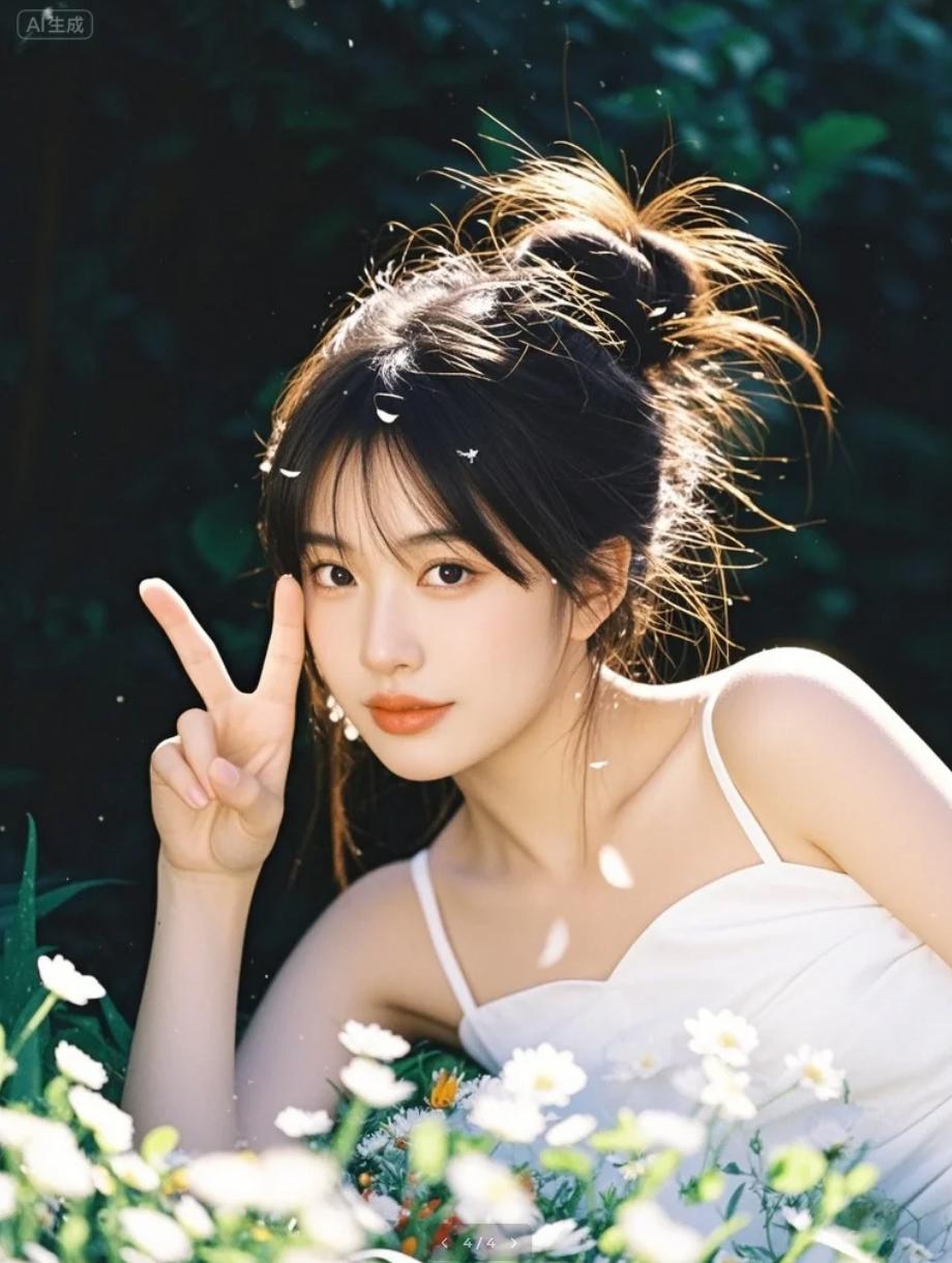 哪一朵为你绽放？指尖轻触，花瓣会为你旋舞。