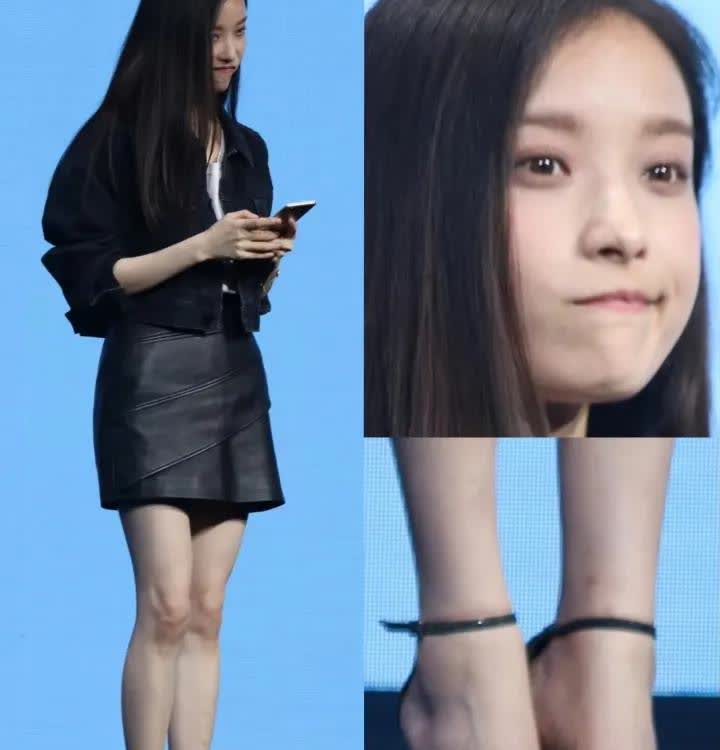 倪妮不止人漂亮，腿也是极美的
