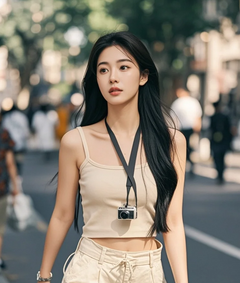 美到词穷！美女图连更，评论区已成大型文盲现场