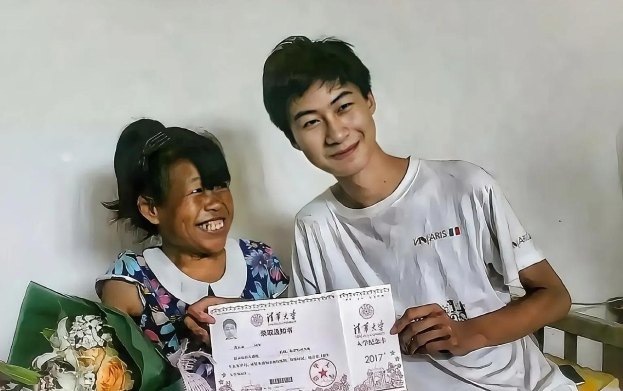清华降60分录取他！母亲瘫痪父患病！
庞众望：我家庭有啥拿不出手？妈妈那么好！
