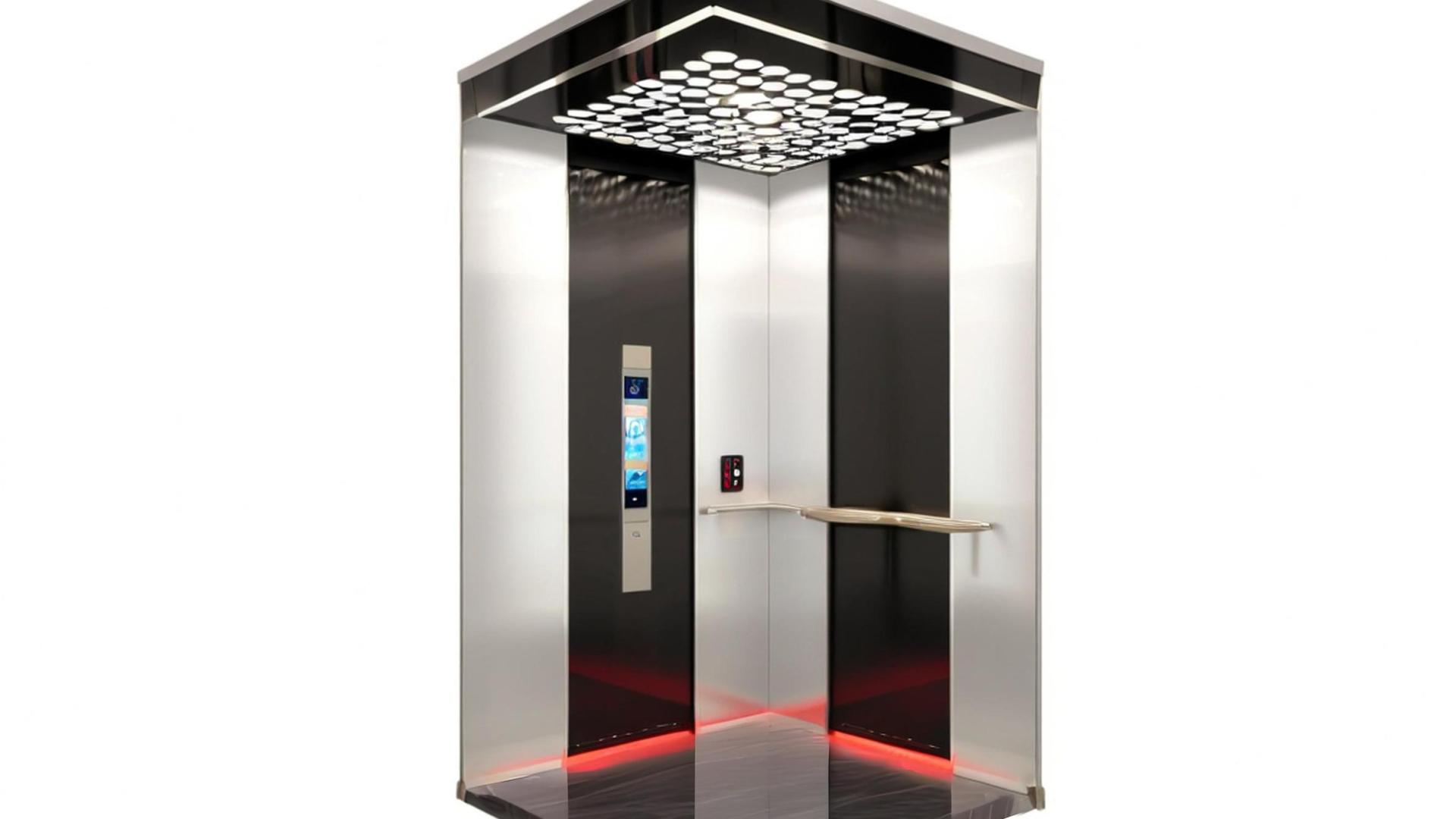 商场电梯“空间魔法”：镜面轿厢让拥挤感瞬间消失！