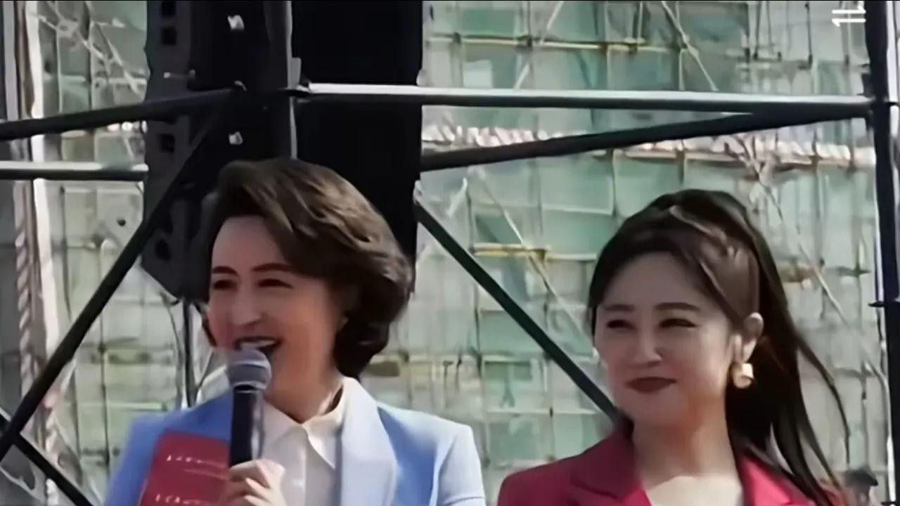 张蕾的紧身西裤造型在河北主持引热议，她本人愤怒回应：是服装问题还是人心问题？